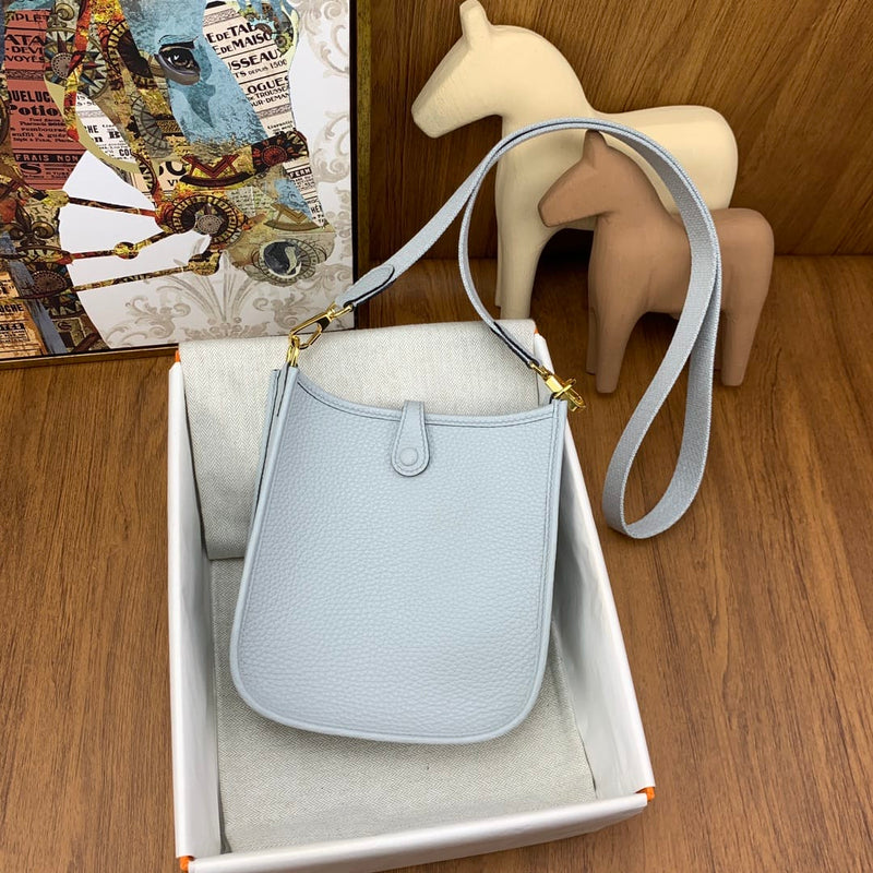 Bolsa Hermès Mini Evelyn 17cm Clemence TO