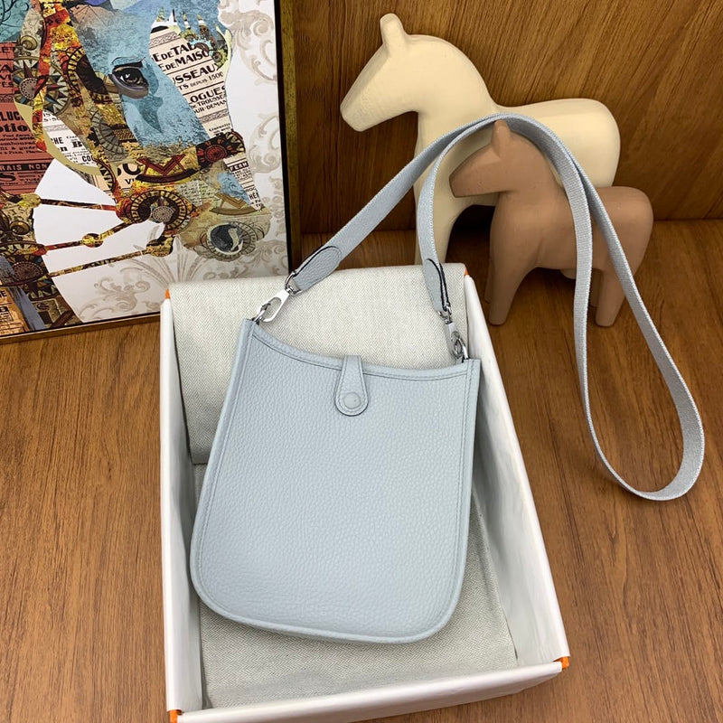 Bolsa Hermès Mini Evelyn 17cm Clemence TO