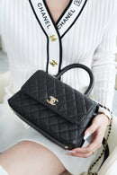 Bolsa CHANEL CoCo handle 24cm