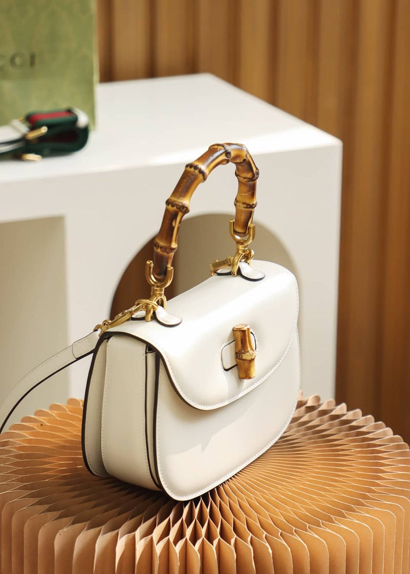 Bolsa Gucci Bamboo 1947 small top handle bag