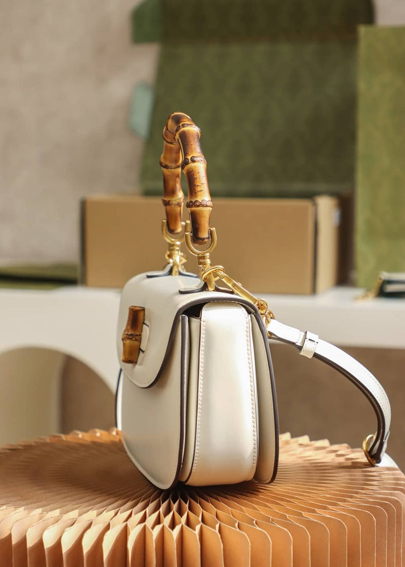 Bolsa Gucci Bamboo 1947 small top handle bag
