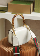 Bolsa Gucci Bamboo 1947 small top handle bag