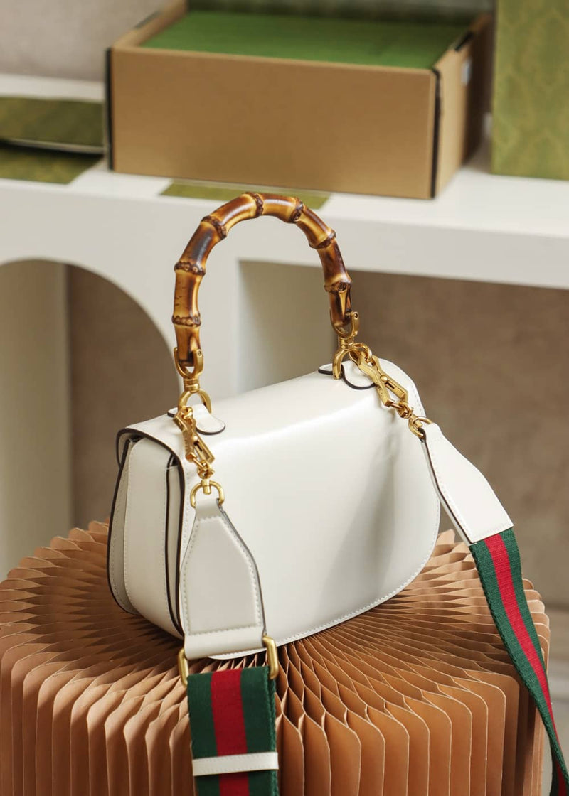 Bolsa Gucci Bamboo 1947 small top handle bag
