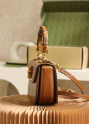 Bolsa Gucci Bamboo 1947 small top handle bag