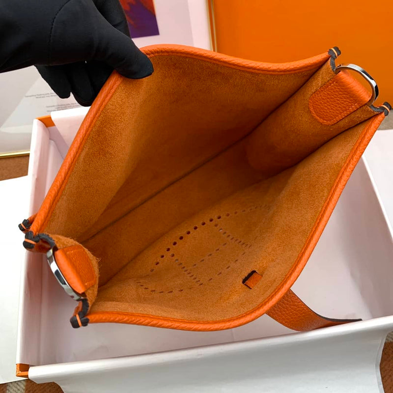 Bolsa Hermès Evelyn 28cm J7 Clemence TC