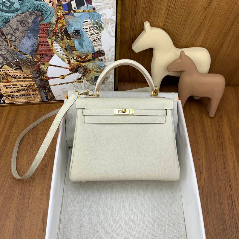 Bolsa Hermès Kelly togo 25cm 10