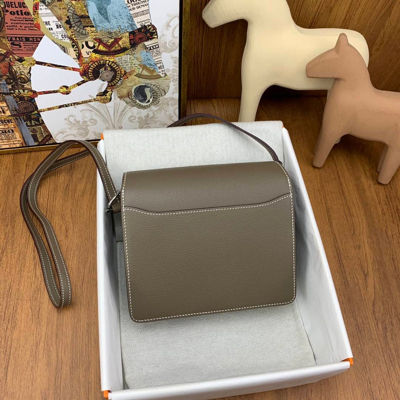 Bolsa Hermès roulis 19cm evercolor 80
