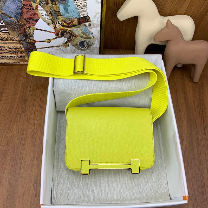 Bolsa Hermès geta chevre