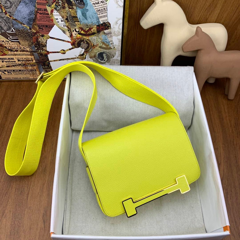 Bolsa Hermès geta chevre