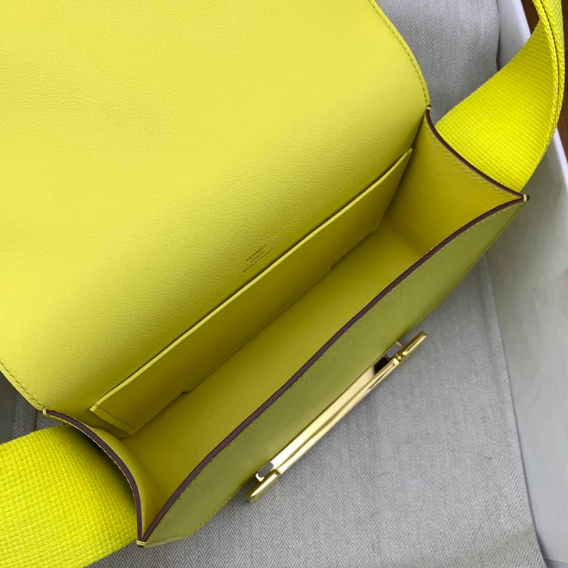 Bolsa Hermès geta chevre