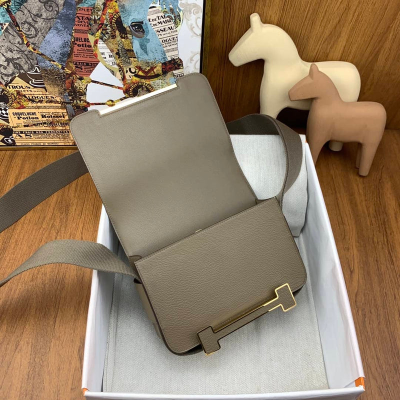 Bolsa Hermès geta chevre