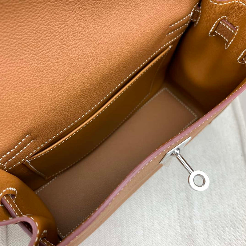 Bolsa Hermès kelly danse 22cm evercolor