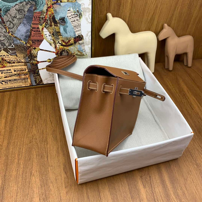 Bolsa Hermès kelly danse 22cm evercolor