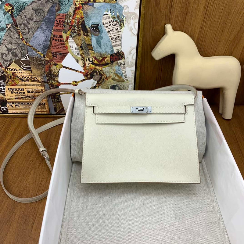 Bolsa Hermès kelly danse 22cm evercolor