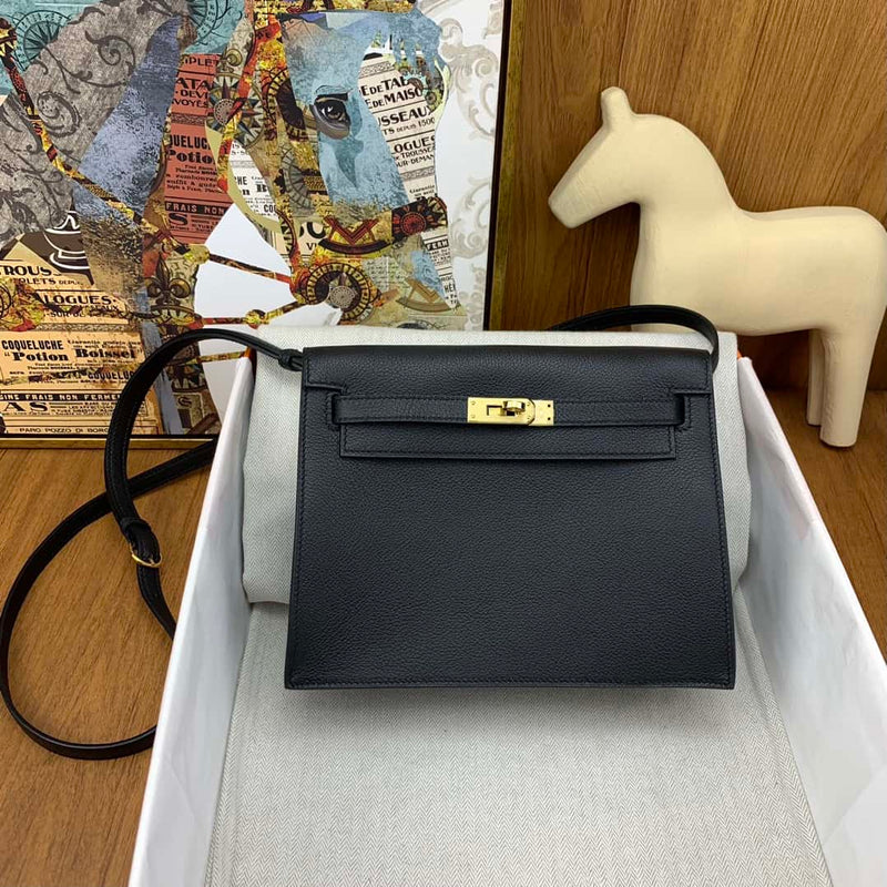 Bolsa Hermès kelly danse 22cm evercolor