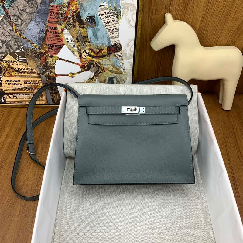 Bolsa Hermès kelly danse 22cm evercolor
