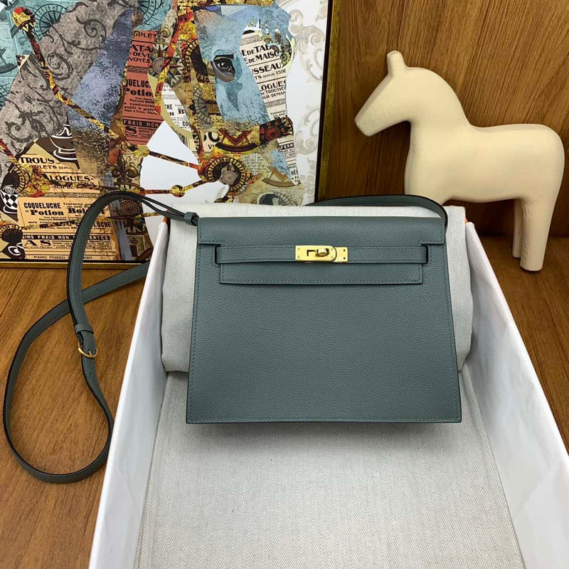 Bolsa Hermès kelly danse 22cm evercolor