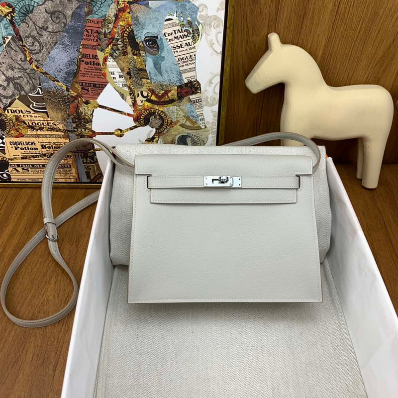 Bolsa Hermès kelly danse 22cm evercolor