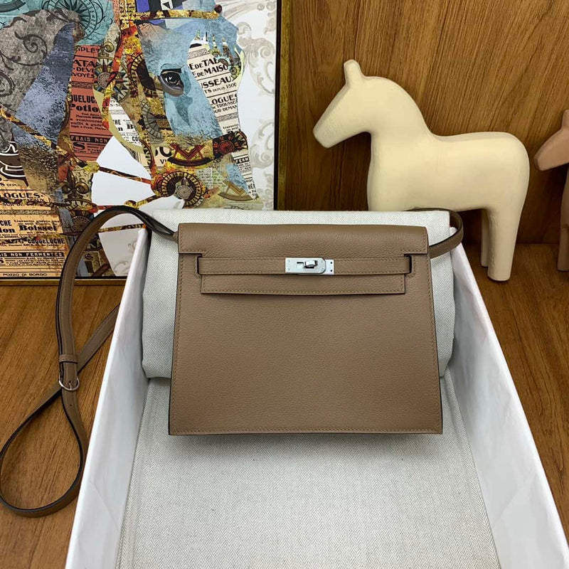 Bolsa Hermès kelly danse 22cm evercolor