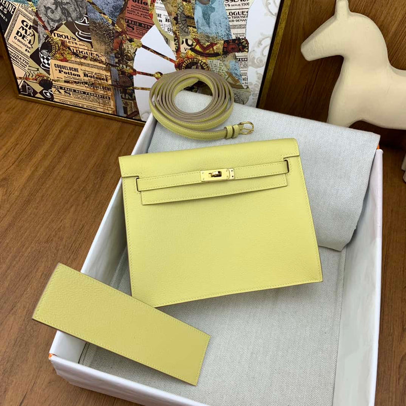 Bolsa Hermès kelly danse 22cm evercolor