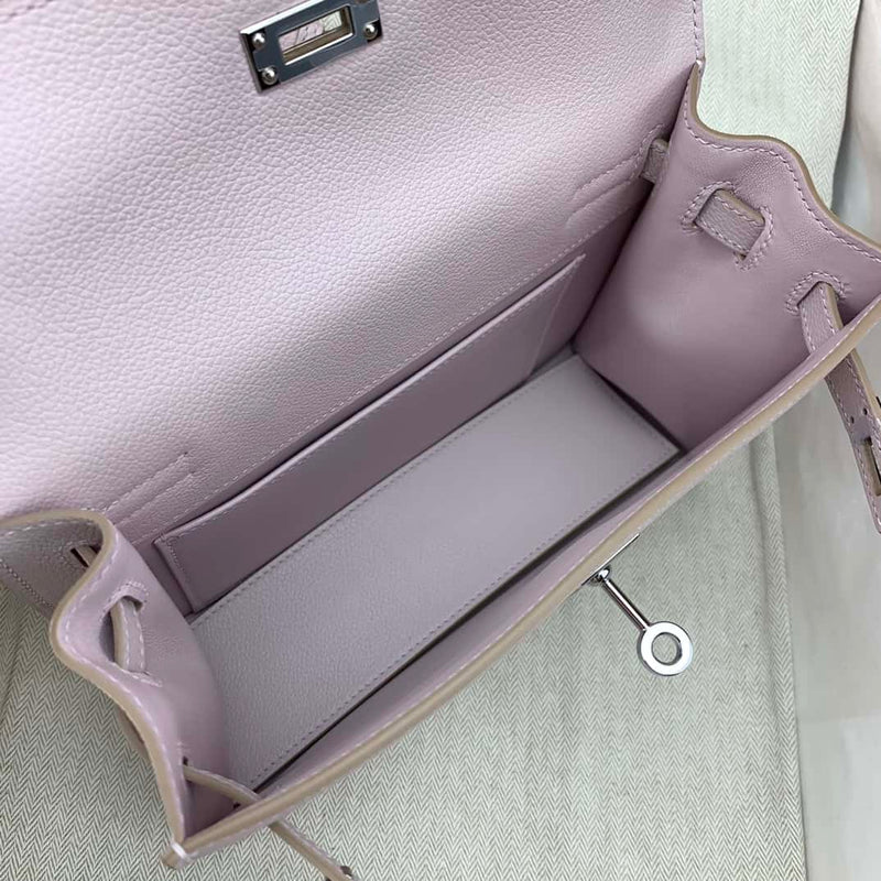 Bolsa Hermès kelly danse 22cm evercolor